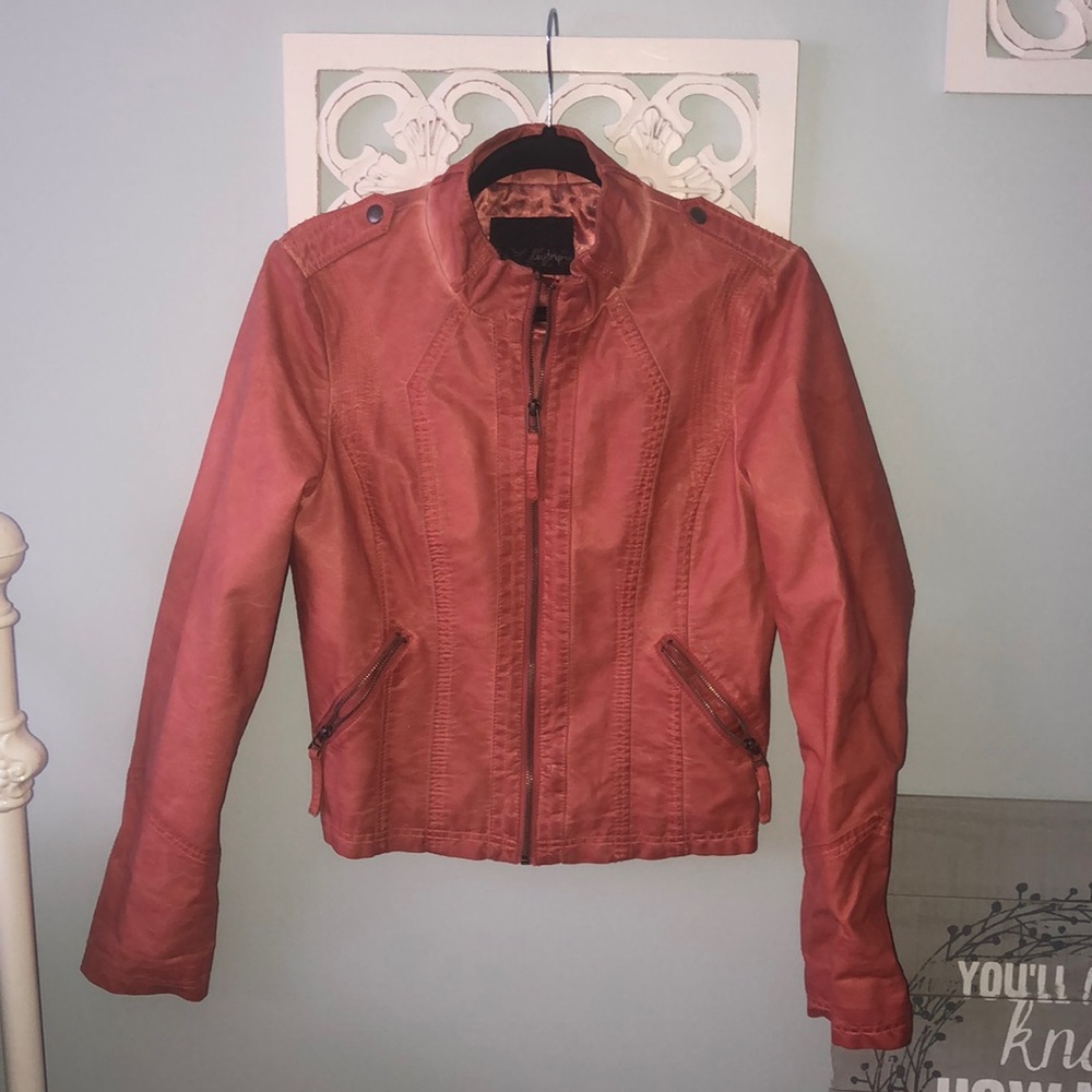 •NWOT Daytrip Leather Jacket•